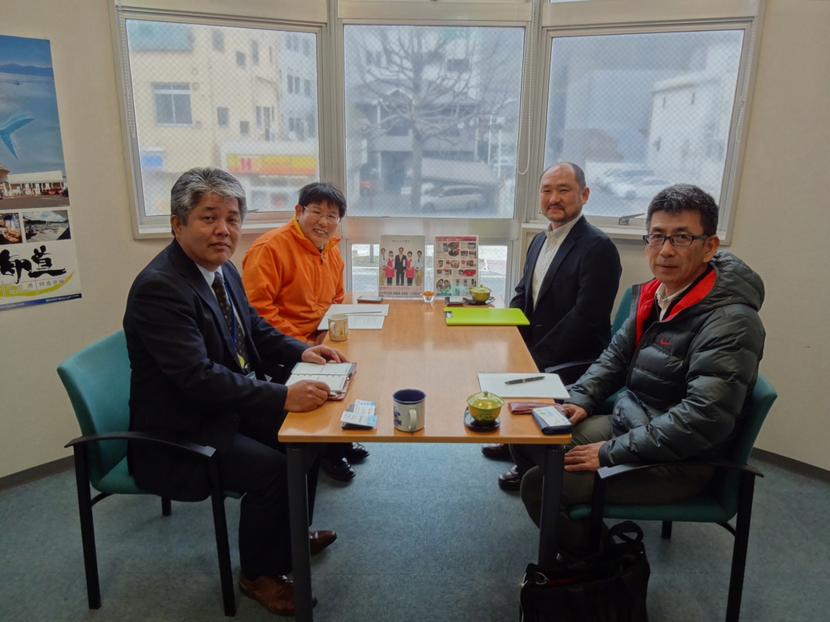 くすの木自然館様と打合せ