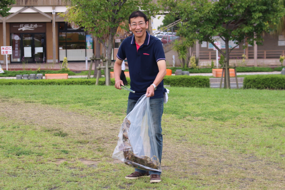 花火大会ボランティア清掃08